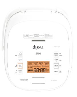 Toshiba 1.8L IH Rice Cooker RC-18VXWSG White