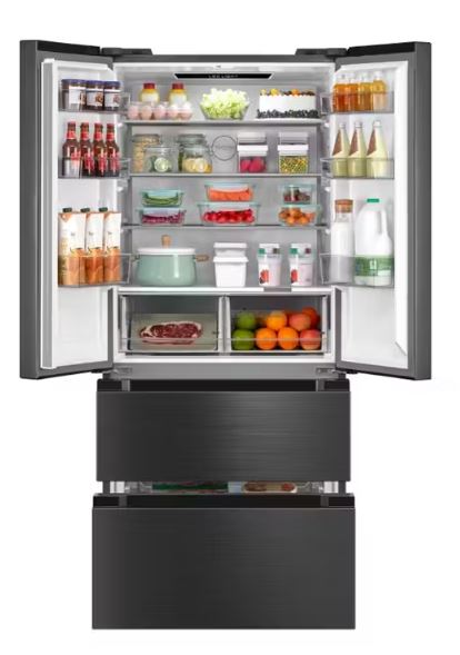 Midea 516L French Door Fridge MDRF697FIC45SG Dark Grey