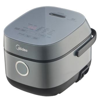 Midea 0.72L Rice Cooker MRI070T1BDG Silver