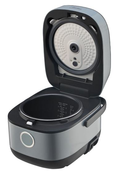 Midea 0.72L Rice Cooker MRI070T1BDG Silver