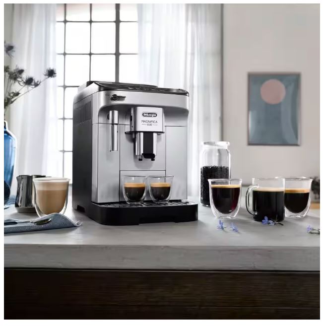 DeLonghi Magnifica Evo Automatic Coffee Maker (ECAM290.31.SB) Silver Black