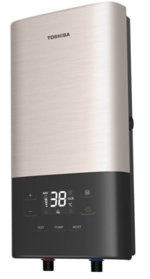 Toshiba Instant Electric Water Heater TWH-38EXPSG(G)-CB Brown