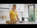 Nutribullet 600W Blender 6Pcs Set (NB606DG) Silver/Grey