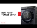 Toshiba 9KG Heat Pump Dryer (TD-BK100GHS(WW)) White