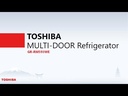 Toshiba 451L Multi-Door Fridge GR-RM593WE-PGX(B3) White