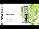 Kenwood Easy Chop Mini Chopper (CHP61.100WH) White/ Grey