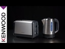 Kenwood Atom Kettle (JKM076) Brushed Stainless Steel with Black Trim