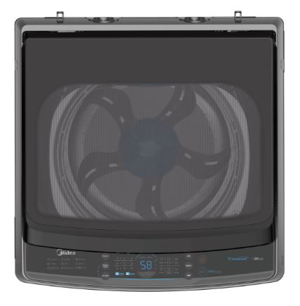 Midea 9.5Kg Top Load Washer MA200W95 Silver