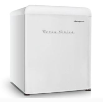 EuropAce 50L Retro Mini Bar Fridge (ER5501AWH)