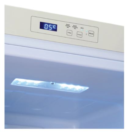 EuropAce 170L Retro 2 Door Bottom Mount Fridge | Upgraded 3 Ticks, Fast Freeze, Fast Cooling (ER7178AWH)