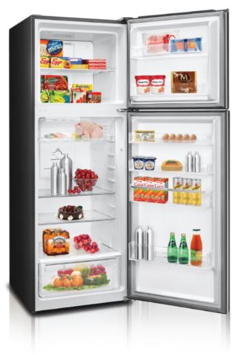 EuropAce 360L Top Mount 2-Door Fridge | No Frost, Inverter (ER5371WGM)