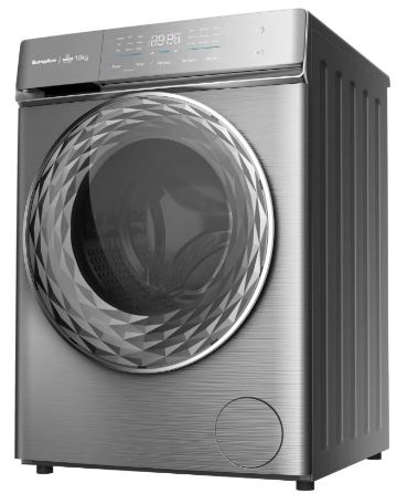 EuropAce 10KG 4 Ticks Steam Front Load Washer (EFW9102Y)