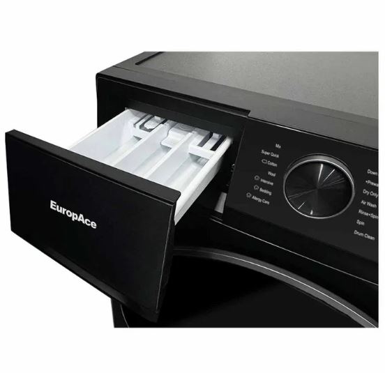 EuropAce 10+7KG 4 Ticks Steam Washer Dryer (EWD8107DBK)