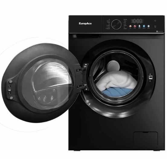EuropAce 10+7KG 4 Ticks Steam Washer Dryer (EWD8107DBK)