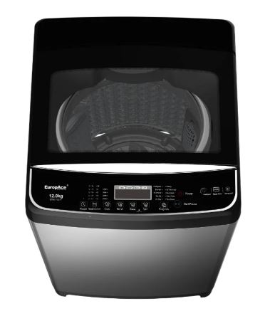 EuropAce 12KG 4 Ticks Top Load Washer with FREE 12" Stand Fan (Worth $109) (ETW7121Y) 