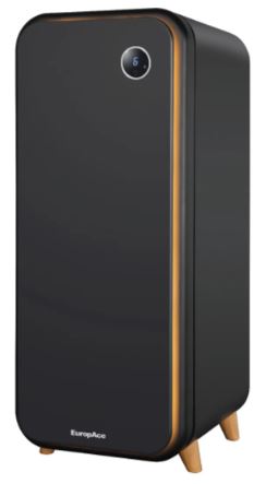 EuropAce LumiCool Series Wine & Beverage Chiller | Ambient Door Rim Light, Available in 3 Colours (EWC7122DMT/WH/BK) 