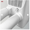 EuropAce [2025 Model] 20,000 BTU Air Purifying Dual Hose Portable Aircon with WiFi (4-IN-1) | 400sqft, 99.97% Airborne Particles Removal, Smart WiFi (EPAC20E6UV) 