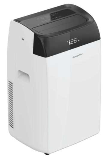 EuropAce [2025 Model] 10,000 BTU 4-IN-1 Smart Air Purifying Green Portable Aircon | 250sqft, 99.97% Airborne Particles Removal, Smart WiFi, Front LED Display (EGAC10E8UV) 