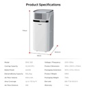 EuropAce [2025 Upgraded Model] 30,000 BTU Dual Hose Portable Air Con | The Most Powerful Portable AC in Singapore, 755sqft Large Area Coverage, Commercial Grade Cooling Power (EPAC30Z)