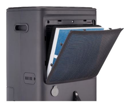 EuropAce 60L Smart & Intelligent DC Dehumidifier + Standalone HEPA Air Purifier | 3Y Full Warranty (EDH9600DGY)