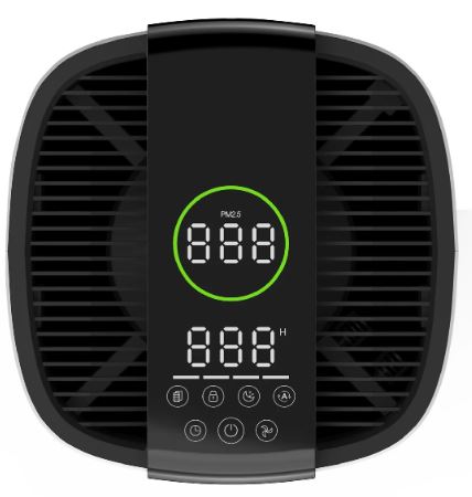EuropAce ZenFresh Aroma Series Air Purifier + Additional 2 FREE Filters (Worth $241.80) (EPU5550DWH + FREE YEPU65550DFIL X 2) 