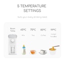 EuropAce 3.6L Filtered Instant Hot Water Dispenser | 99°C Instant Boil | Plug and Play (EWP3361A)
