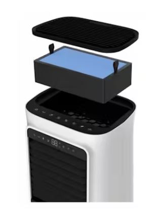 EuropAce 5L Air Cooler with Purifier (ECO7500DWH) White