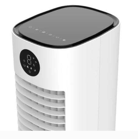 EuropAce 8L Smart Air Cooler with Ionizer | Smart WIFI Control, Ionizer & Longer Air Outlet (ECO7810DWH)