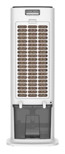 EuropAce 10L Air Cooler with Ionizer| Powerful Airflow with Vortex fan blades, Ionizer & Effective Cooling Power (ECO7109DWH)