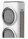 EuropAce 10L Air Cooler with Ionizer| Powerful Airflow with Vortex fan blades, Ionizer & Effective Cooling Power (ECO7109DWH)