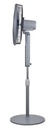 EuropAce 16” Deluxe DC Stand Fan with Remote | DC Motor, Strong Cooling, Digital Display and Remote Control (ESF8166EDCR)