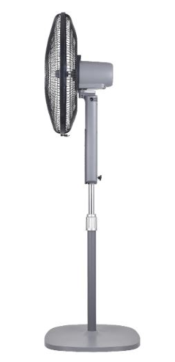 EuropAce 18” Deluxe DC Stand Fan with Remote | DC Motor, Strong Cooling, Digital Display and Remote Control (ESF8187EDCR) 
