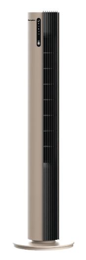 EuropAce 44" DC Tower Fan with Air Sterilizer | 99.99% Bacteria & Virus Sterilization with FREE Desk Fan (Worth $79) (ETF7114DWH + EDF1731DWH) 