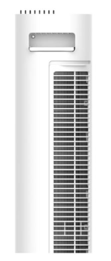 EuropAce 44" DC Tower Fan with Air Sterilizer | 99.99% Bacteria & Virus Sterilization with FREE Desk Fan (Worth $79) (ETF7114DWH + EDF1731DWH) 