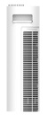 EuropAce 44" DC Tower Fan with Air Sterilizer | 99.99% Bacteria & Virus Sterilization with FREE Desk Fan (Worth $79) (ETF7114DWH + EDF1731DWH) 