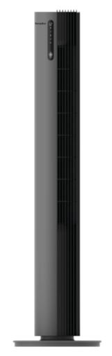 EuropAce 44" DC Tower Fan with Air Sterilizer | 99.99% Bacteria & Virus Sterilization with FREE Desk Fan (Worth $79) (ETF7114DWH + EDF1731DWH) 