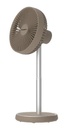 EuropAce 7” Rechargeable DC Fan with Adjustable Height (EUF3753DBR)