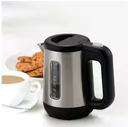 Atom Kettle JKM076 Brushed stainless steel with black trim