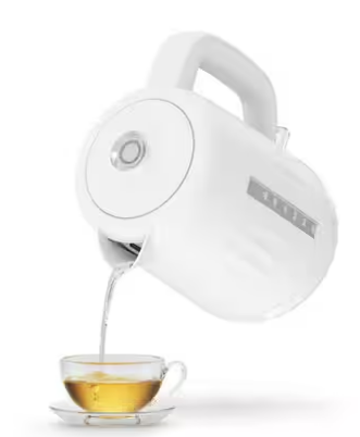 Ripple Midnight Pure White Kettle ZJP06.000WH