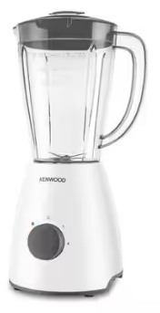 Kenwood Blender Smoothie Maker 400W 1.5L With Multi Mill (Grinder/Chopper), Ice CrUSh Function Blp10.A0Wh White