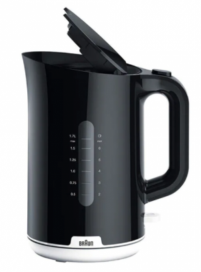 Braun WK101AI-WK1100BK 1.7L Black Kettle