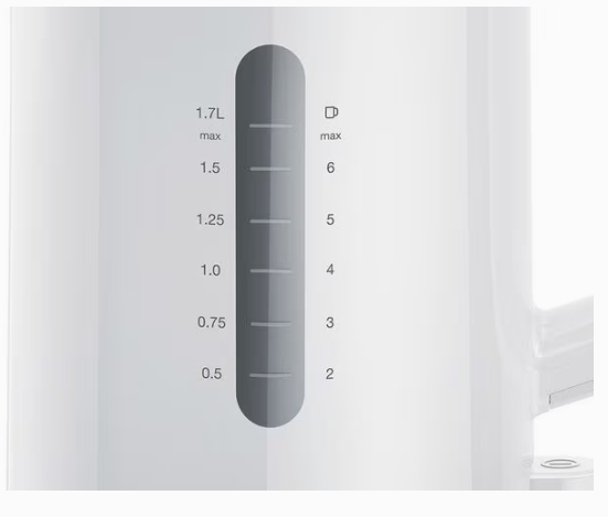 Braun WK1100 Electric Kettle White Model WK101AI (International Version)