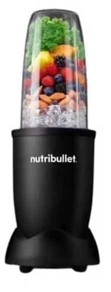 Nutribullet 900W Blender 7Pcs Set - Matt Black (NB907MAB)