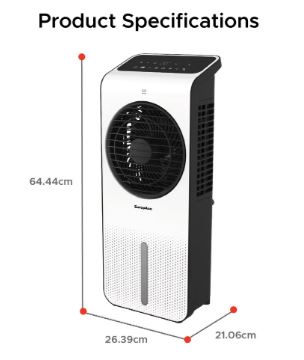 4.5L Evaporative DC Air Cooler ECO3451D