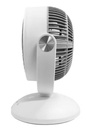 EuropAce 7-Inch Desk Fan with Digital Control - White EDF3731DWH