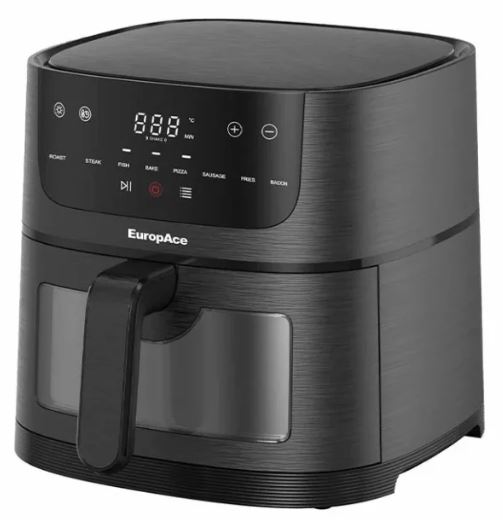 EuropAce 3-IN-1 Lumi Air Fryer EAF5421DBK