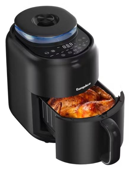 Europace 4.5L TrueSteam Air Fryer EAF7451DBK