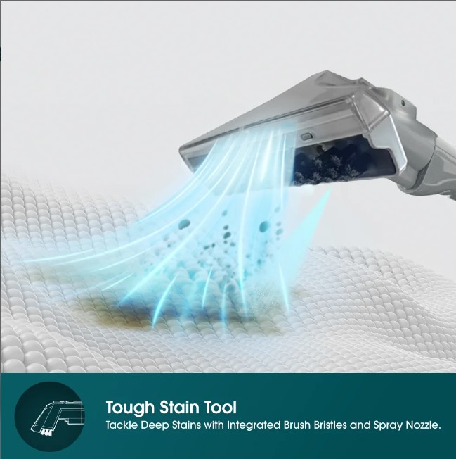 Europace 15kPa Spot and Stain Cleaner | FREE 1x Cleaning Solution ESV5151DGY 
