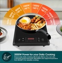 EuropAce Induction Cooker EIC2201DBK