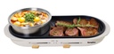 Europace 3L Hotpot with Non-Stick Grill EMC7303D